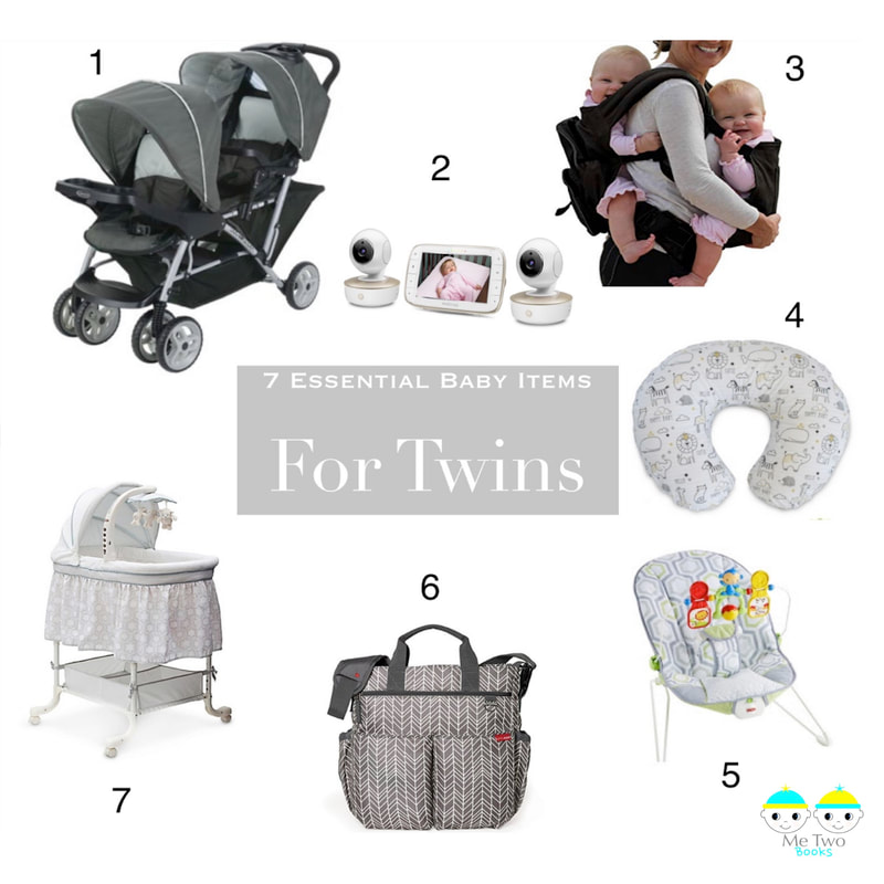 Essential baby Gear for twins - Me Two Books