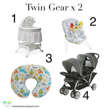 Your first inclination when you find out that you are expecting twins might be to buy two of everything.  However, if you are short on space or want to stick to a moderate baby gear budget, consider only buying the necessities in pairs.  These are the newborn products* that you actually need to buy (or borrow) two of!